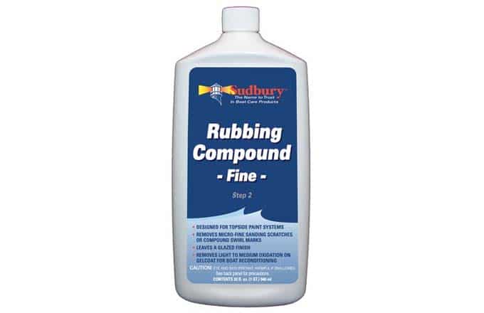 Rubbing Compound Fine – Sudbury Boat Care Products